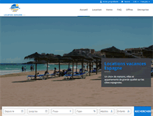 Tablet Screenshot of location-espagne.com